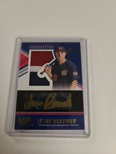 2018 PANINI USA BASEBALL PROSPECT PATCH AUTO JASON BRANDOW 02/10