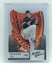Carlos Rodon 2019 Leather & Lumber Baseball - SILVER (20/25) Chicago White Sox