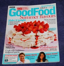 BBC GOOD FOOD MAGAZINE Jun 2008 Chicken Caesar Cooking With Grains Strawberries