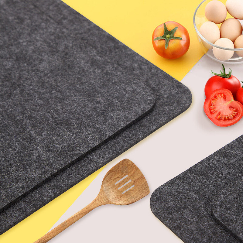 2pcs Heat Resistant Mat For Air Fryer Countertop Protector Non Slip