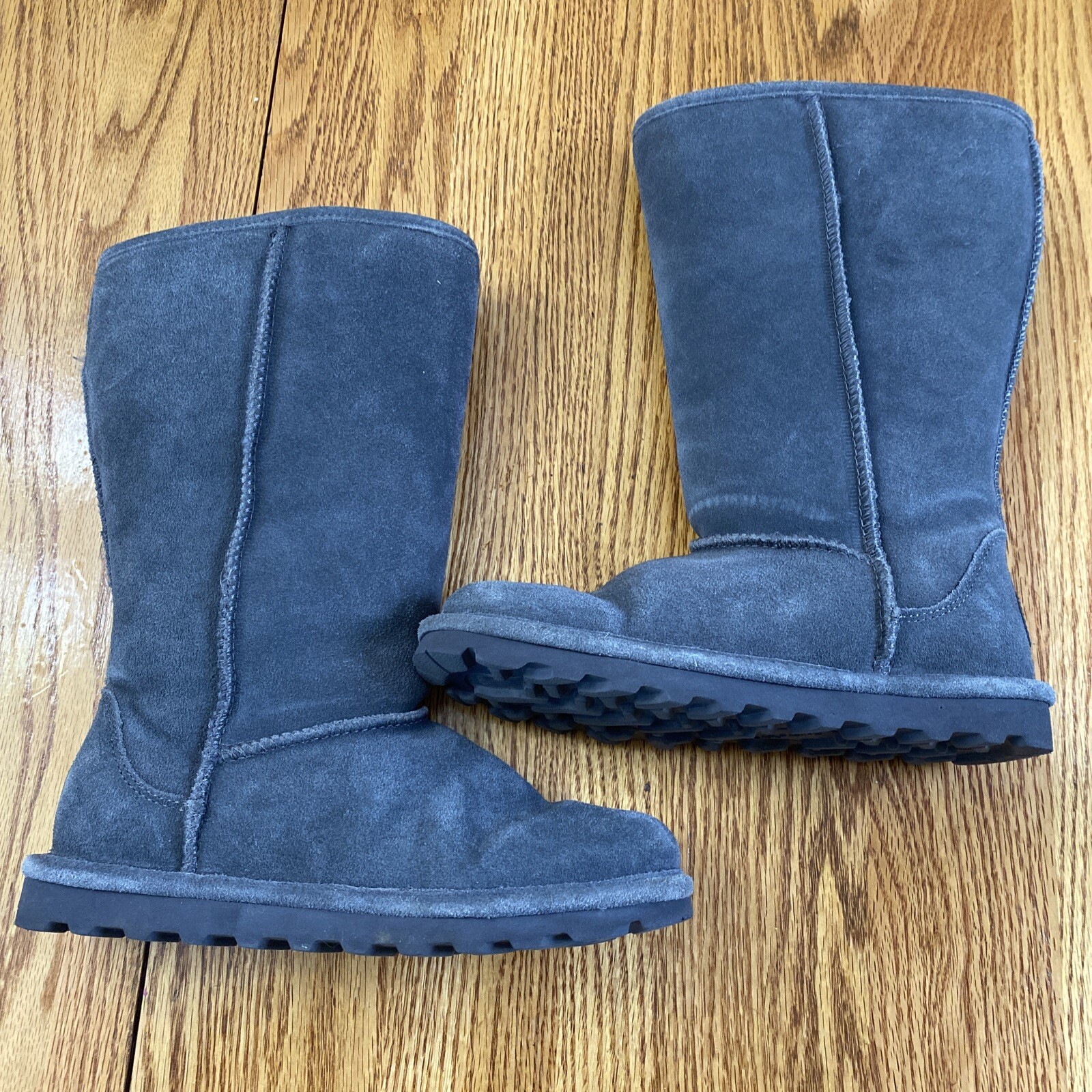 Women's Beartpaw Gray Snow Boots Size 8 Cold Weather-image