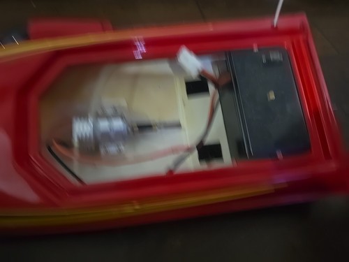Aquacraft Hammer Rc Boat Red - Untested - For Parts/repair - Picture 8 of 13
