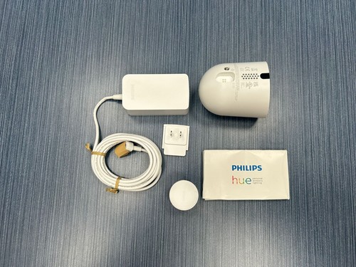 Cámara de seguridad para el hogar inteligente con cable segura Philips Hue blanca paquete de 1 1080P HD - Imagen 6 de 12