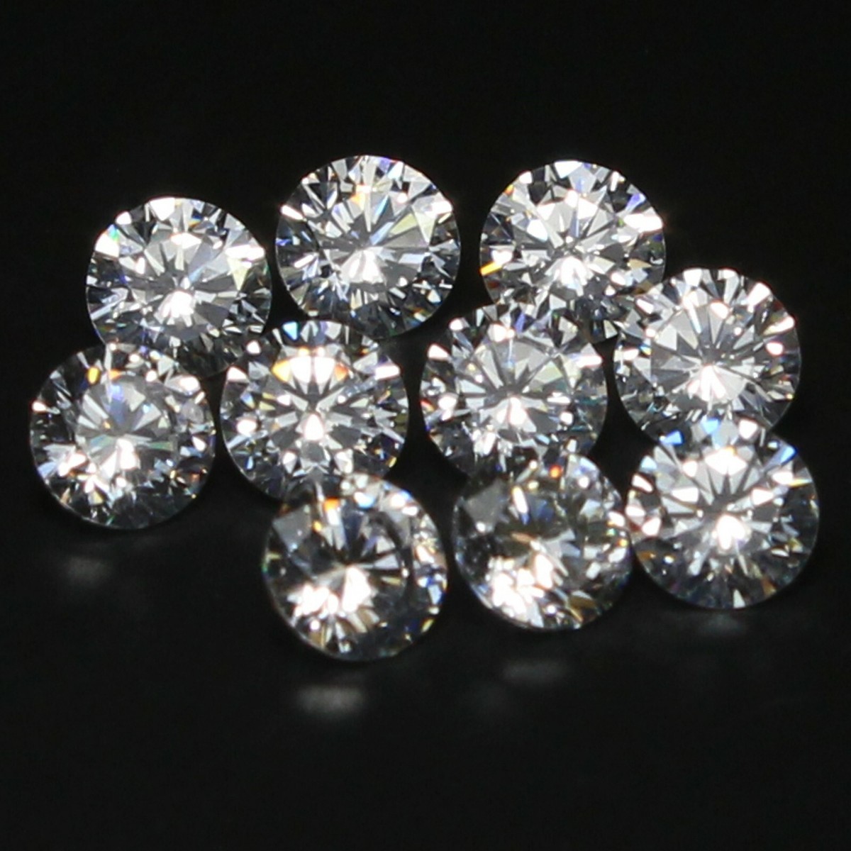 Loose Diamond Purchase Diamonds Natural 10 Pcs Lot Mm Round D