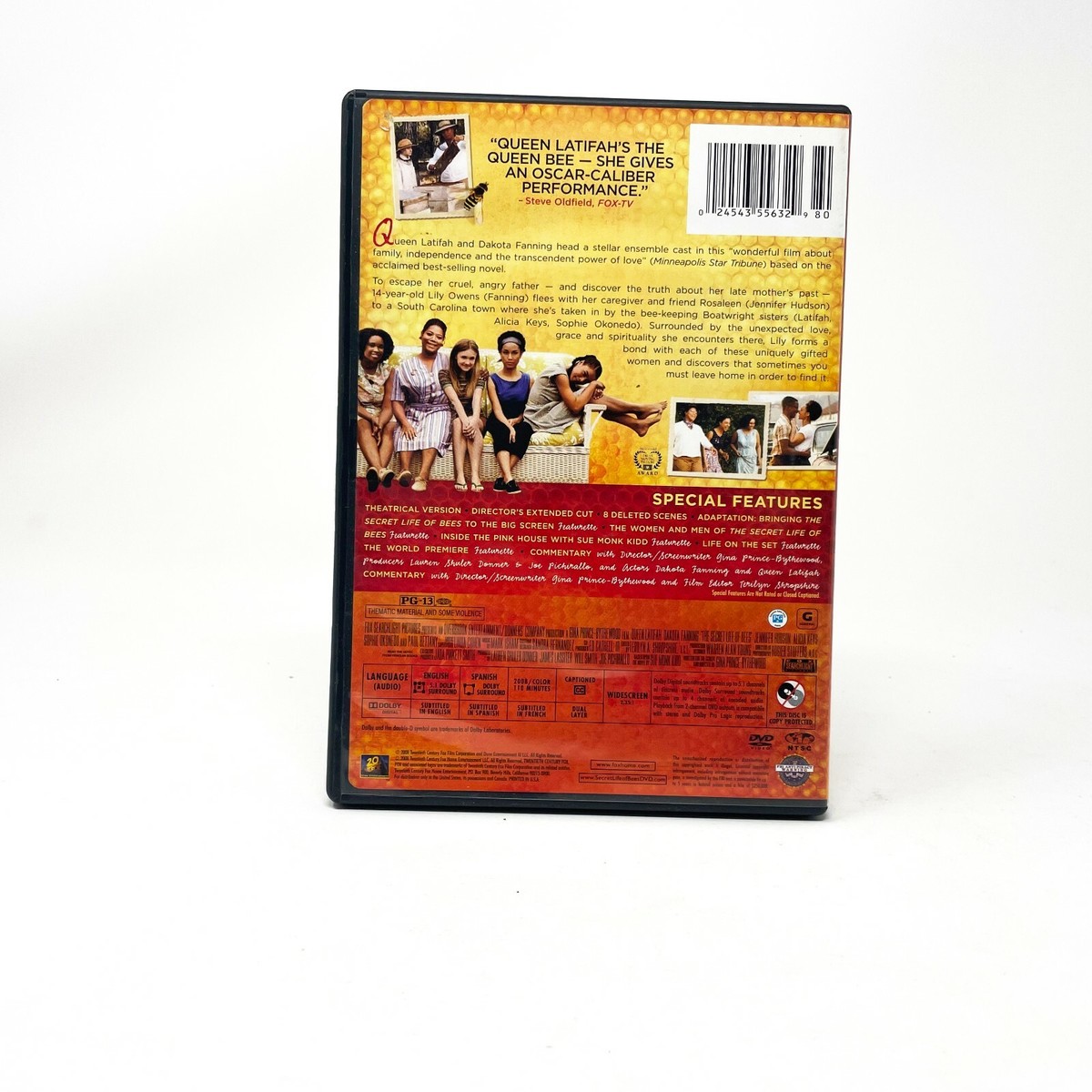 The Secret Life of Bees DVD - Queen Latifah - Jennifer Hudson