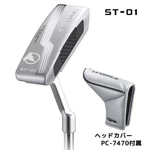 Honma T World TW-PTST ST-01 Blade Putter KBS PUTTER SHAFT-S Made-to-order 34in - Picture 2 of 7