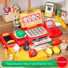 Supermarkt Trolley Spielzeug Rollenspiel Einkaufskorb Kinder Obst Spaß