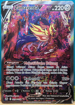 POKEMON - Zenit der Könige - Zamazenta V - GG54/GG70 - deutsch