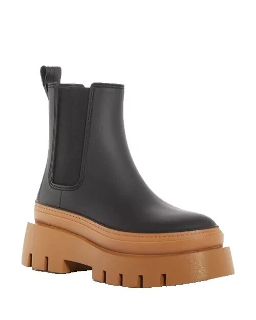 Botas de Goma Negra Jeffrey Campbell para Mujeres