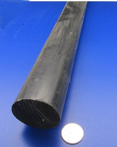 Acetal Delrin POM Rundstab, schwarz 2 1/4" Durchmesser x 24" Länge - Bild 3 von 8