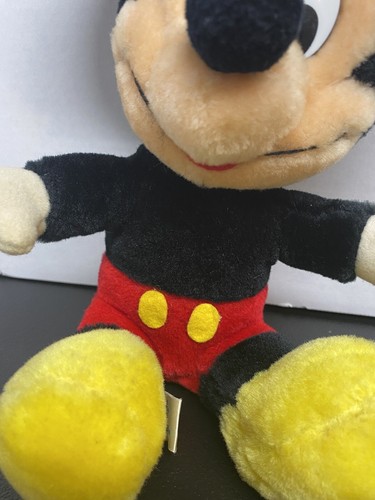 Walt Disney World kleine Mickey Mouse Stofftier Plüsch Disneyland Vintage - Bild 3 von 6