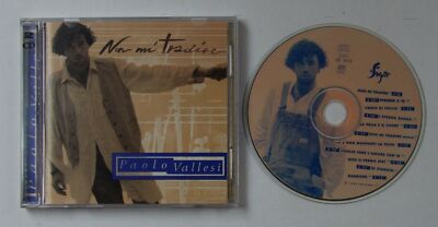 Paolo Vallesi Non Mi Tradire Italy CD 1994