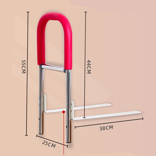 Rieles de cama para adultos mayores seguridad antideslizante mango cama riel de asistencia se adapta a todas las camas - Imagen 9 de 12