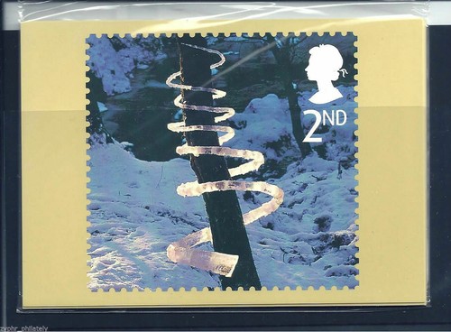 Gran Bretagna - "ICE ~ SNOW PYRAMIDS ~ CHRISTMAS 2003" Set di 6 carte PHQ come nuove! - Foto 4 di 4