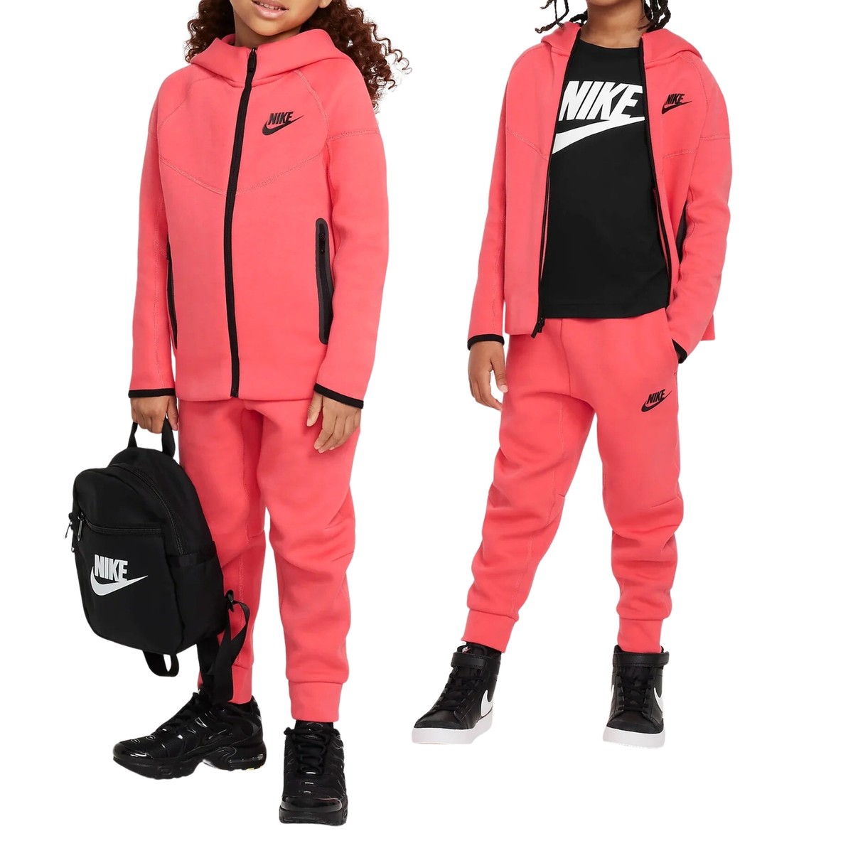 Nike Trainingsanzug für Mädchen Tech Fleece Rosa