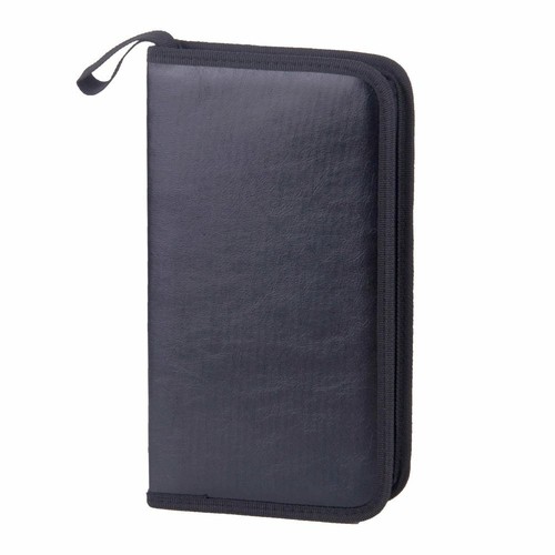 Scratch-proof CD DVD Storage Bag 80 Sheets Carrying Case Travel
