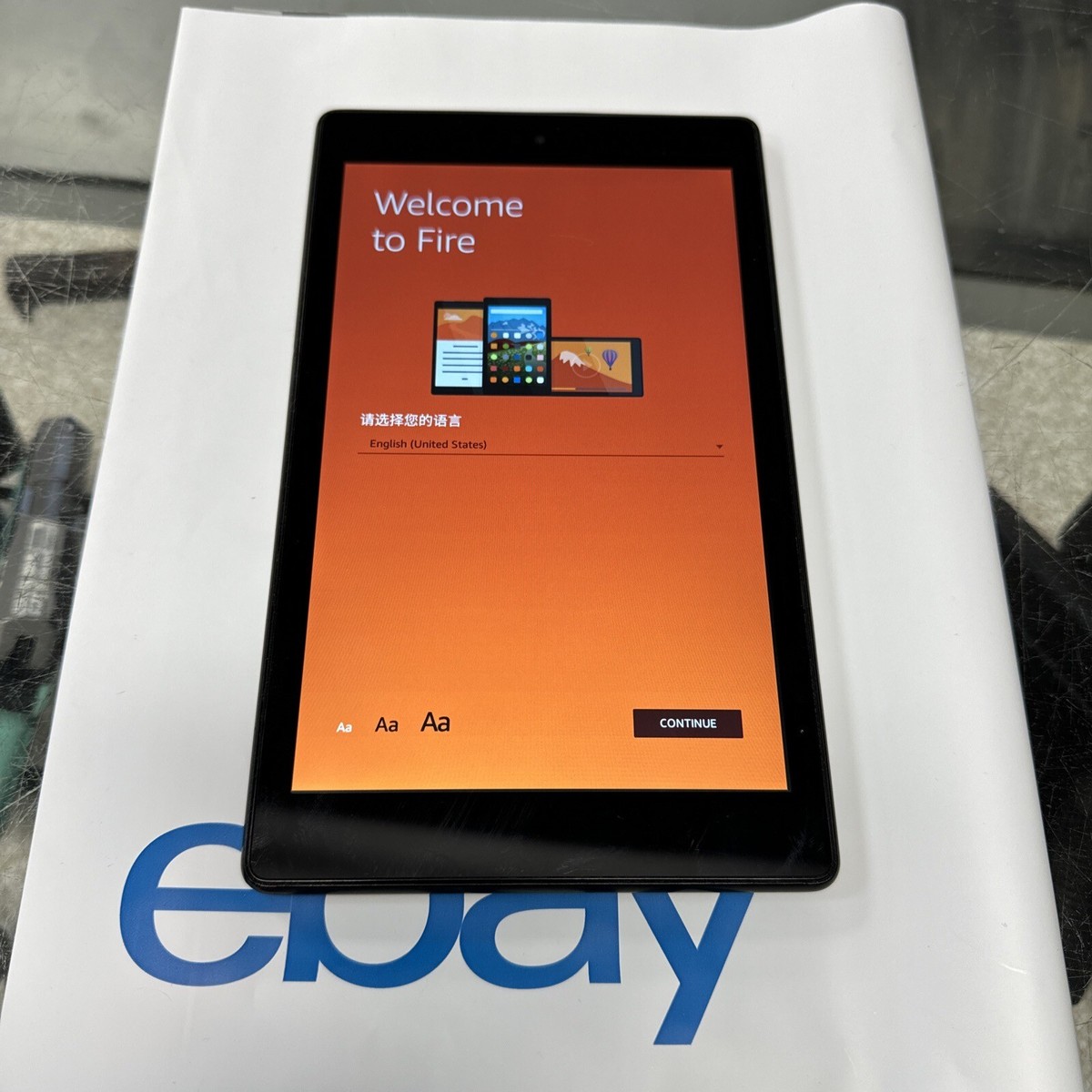 Amazon Fire HD 8 7th Gen SX0340T 16GB 8 In Touchscreen Wi-Fi