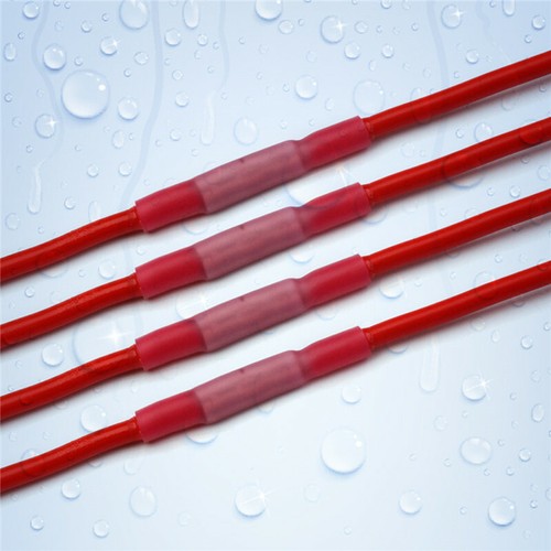 1000PCS Waterproof Heat Shrink Butt Wire Connectors Crimp Terminals 16-22 Gauge - Picture 11 of 12