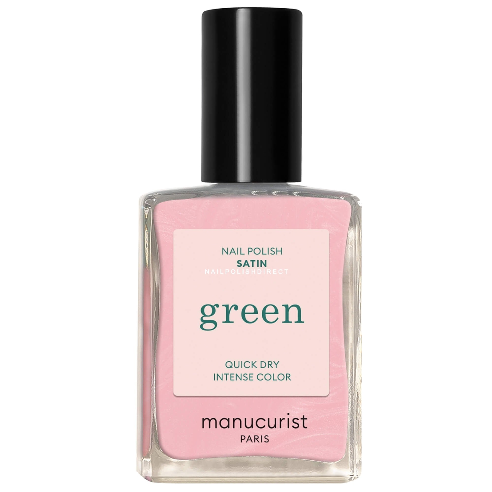 Manucurist Green Vegan-Friendly Nail Polish - Satin 15ml