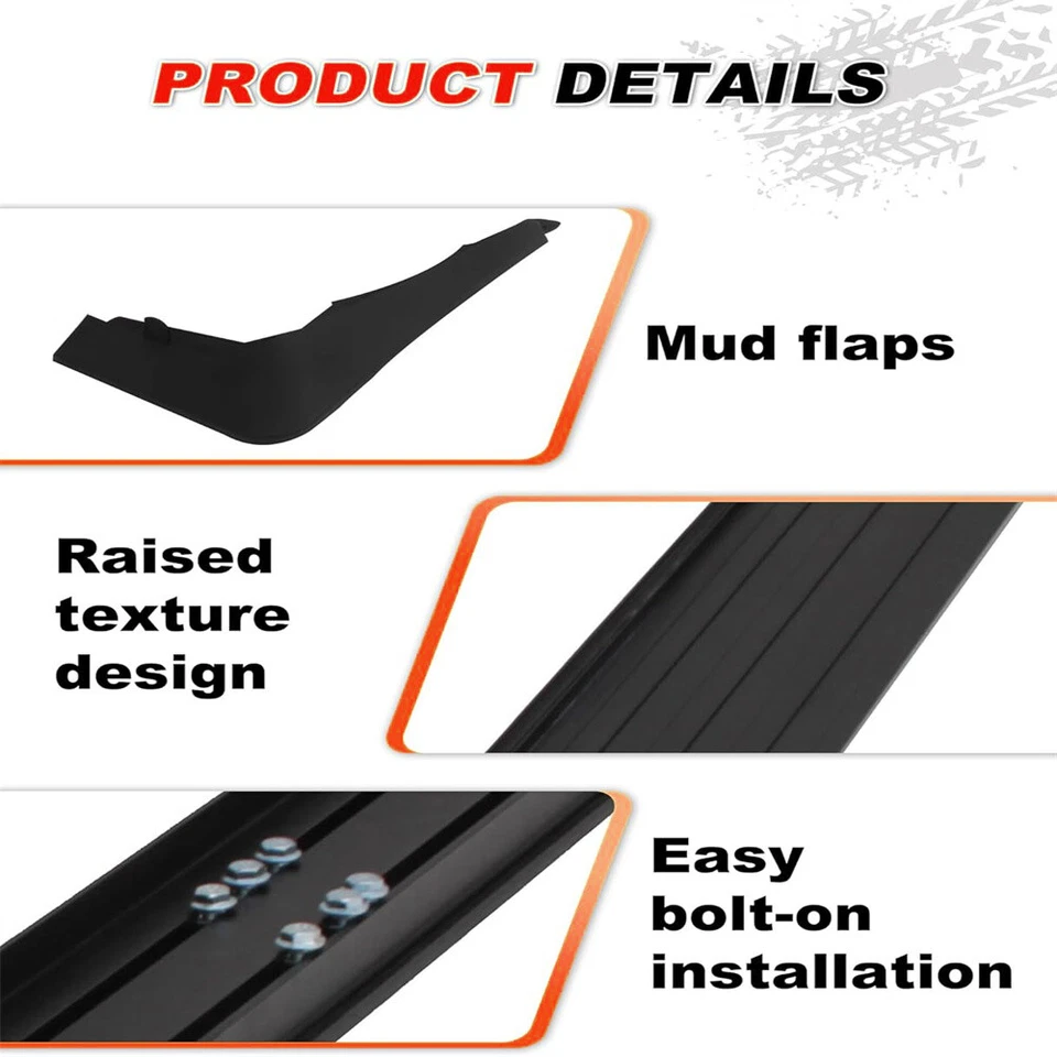 estriberas de 4,7" escalón lateral para Ford Explorer 2020-2026 barras Nerf accesorios Foto 4 de 4