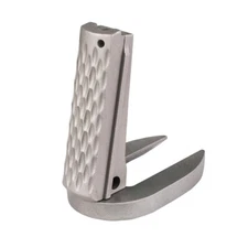 1911 Mag-Well Mainspring Housing Gov Chain Link Stainless Matte