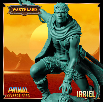 Preserver Irriel Human Druid Dark Sun Fantasy Miniature DnD Tabletop RPG