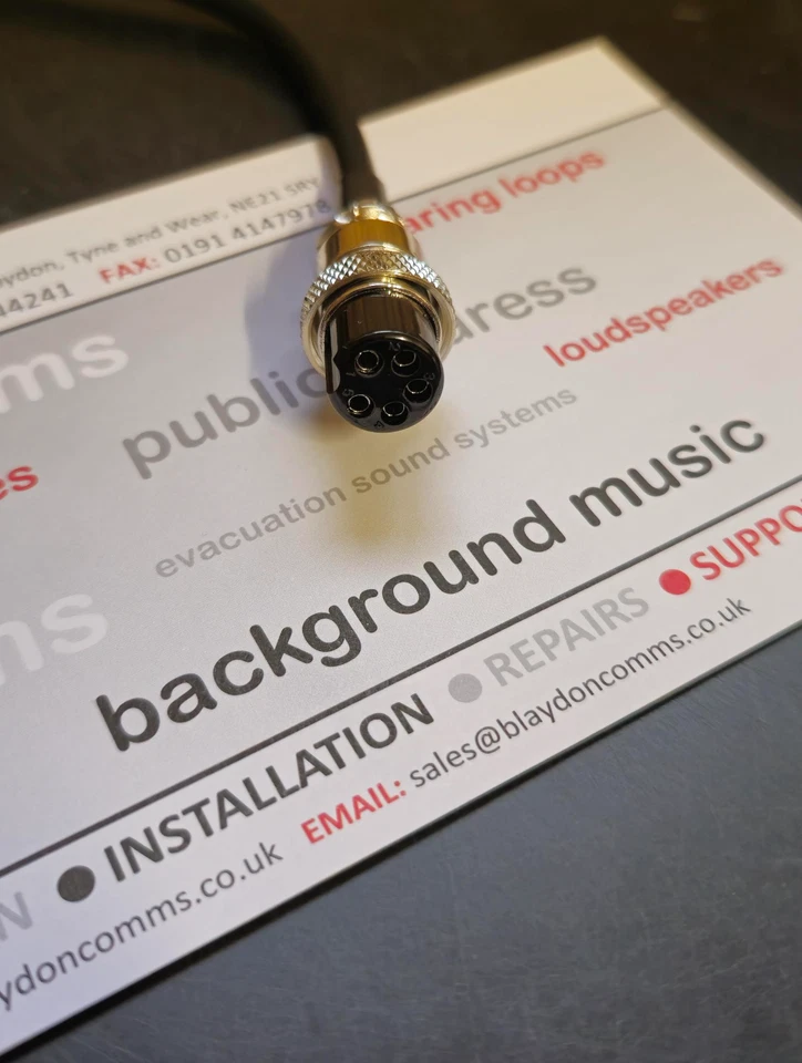 Bosch LBB 9081/00 Handheld Omnidirectional Dynamic Fist Microphone - Image 2 of 3