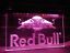 thumbnail 4  - Sign Light Red Bull Led Neon Lamp 3d Acrylic Drink Beer Bar Man Cave Lamp Decor