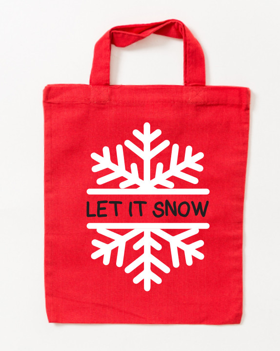 Geschenktasche, Weihnachten, Santa, Geschenke, Baumwolltasche, Kleinigkeit