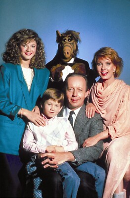 Cast of ALF& MAX WRIGHT in TV Show Series Publicity Picture Photo Print 8''x10''