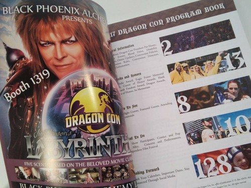 Dragon Con Program Vtg 2017 Collectible Atlanta GA Convention Rare Original HTF - Picture 2 of 12
