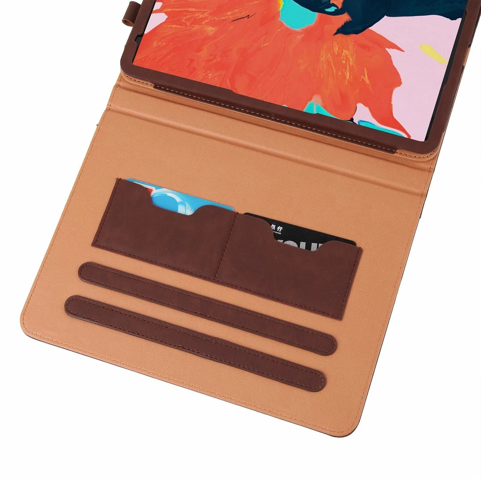 Apple iPad Air 4th Generation 10.9" Soft Leather Case Smart Cover Sleep Wake US - Image 3 of 4