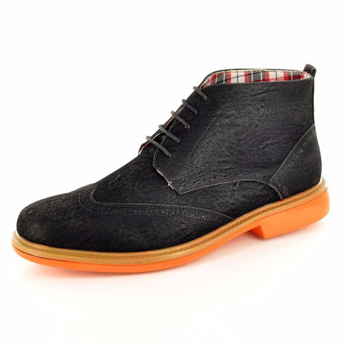 Nuevos Zapatos para Hombre Informales/Formales Desierto al Tobillo Brogue En Reino Unido Tallas 7 8 9 10 11 - Imagen 11 de 31