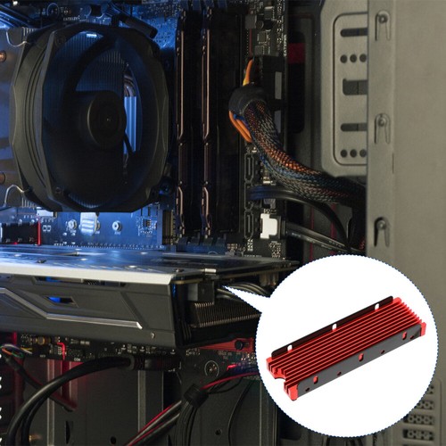 SSD Kühlkörper Kupfer Kühlkörper Kupfer Kühler Fin State Drive Kühlkörper - Afbeelding 9 van 12