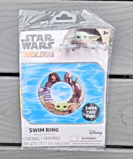 What Kids Want Star Wars The Mandalorian Inflatable Swim Ring Pool Toy