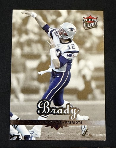 Tom Brady [Gold Medallion] #114 2006 Ultra card