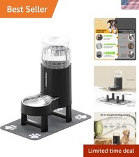 Elevated Dog Water Bowl Dispenser with Mat for Large Dogs,Tall Raised Pet Wat...