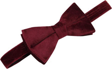 Mens Velvet Bowtie - Formal Tuxedo Bow Ties - Various Color