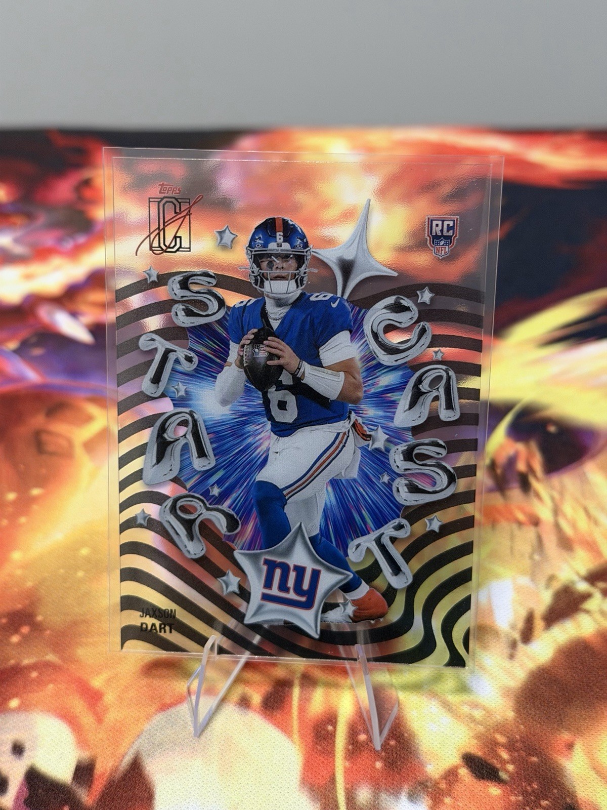 Topps Signature Class Star Cast Jaxson Dart RC Insert Giants SC-2 2025