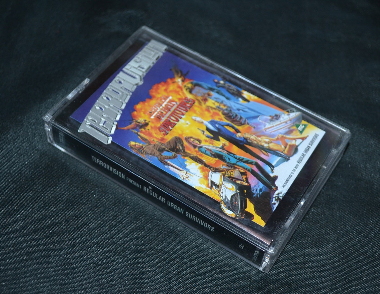 Audio Music Cassette Album Terrorvision - Regular Urban Survivors 1996 B