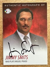 DEXTER Jimmy Smits Season 3 AUTOGRAPH SDCC 2010 Miguel Prado Breygent   -d5