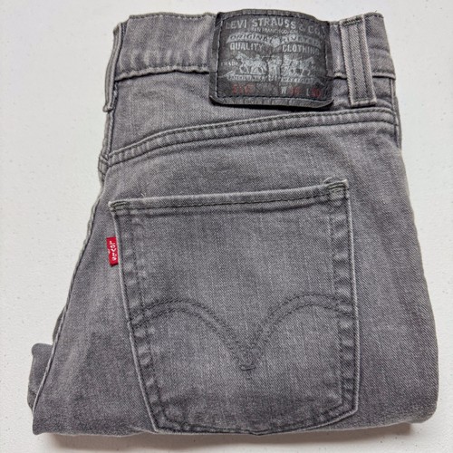 Levis 510 Jeans Mens 34 Gray Super Skinny Stretch Denim Pants Commuter ...