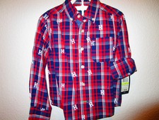 NEW Tommy Hilfiger Boys long sleeve shirt, size 4