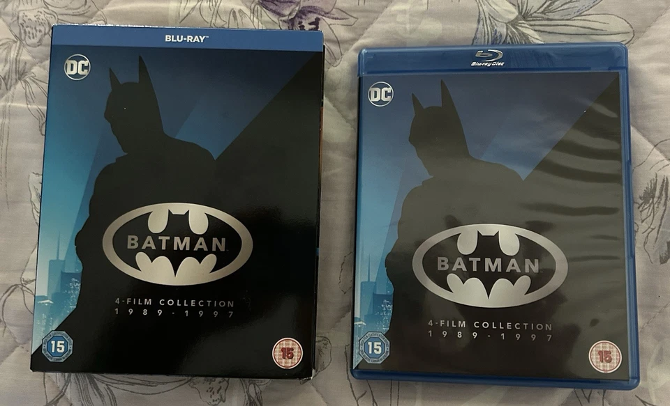 Batman: 4-Film Collection 1989-1997 (Blu-Ray, 4 Discs, W/Slipcase, Like New) - Image 3 of 3