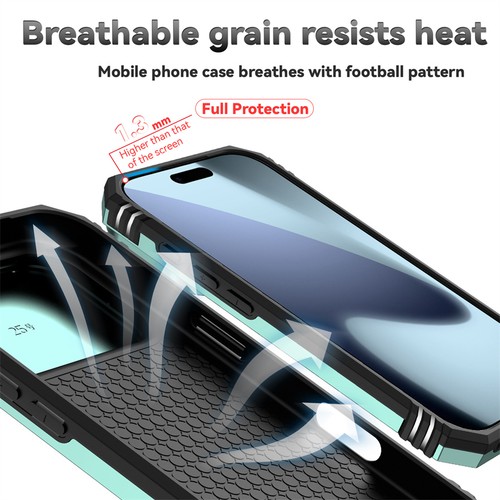 For iPhone 15 16 17 16E 14 13 12 11 Ring Shockproof Back Case Phone Case Cover - Picture 6 of 17