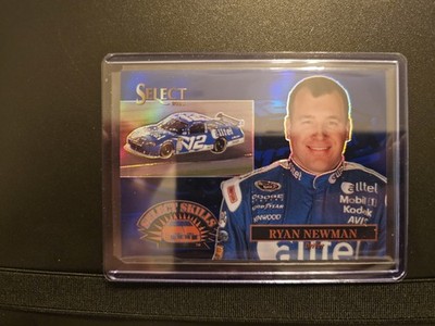  2026 Panini Select Ryan Newman Select Skills Blue Prizm #36/49