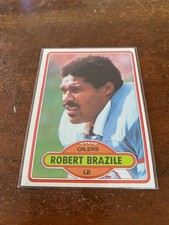 1980 Topps - Robert Brazile #79 - FREE SHIPPING