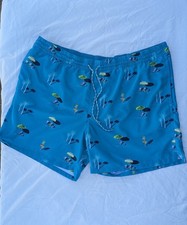 GOODFELLOW  Co Men's Blue Swim Trunks XXL