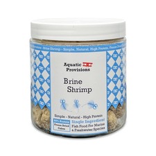 Freeze Dried Brine Shrimp Cubes 0.88 oz, Fish Food for Freshwater and Marine Aqu