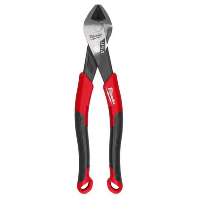 Milwaukee MT558A 8'' Angled Head Diagonal Comfort Grip Cutting Pliers USA